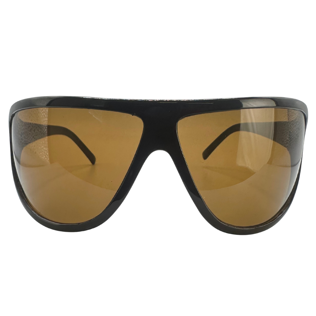 ICON Y2K Shield SunglassesBrown-Giant Vintage Eyewear