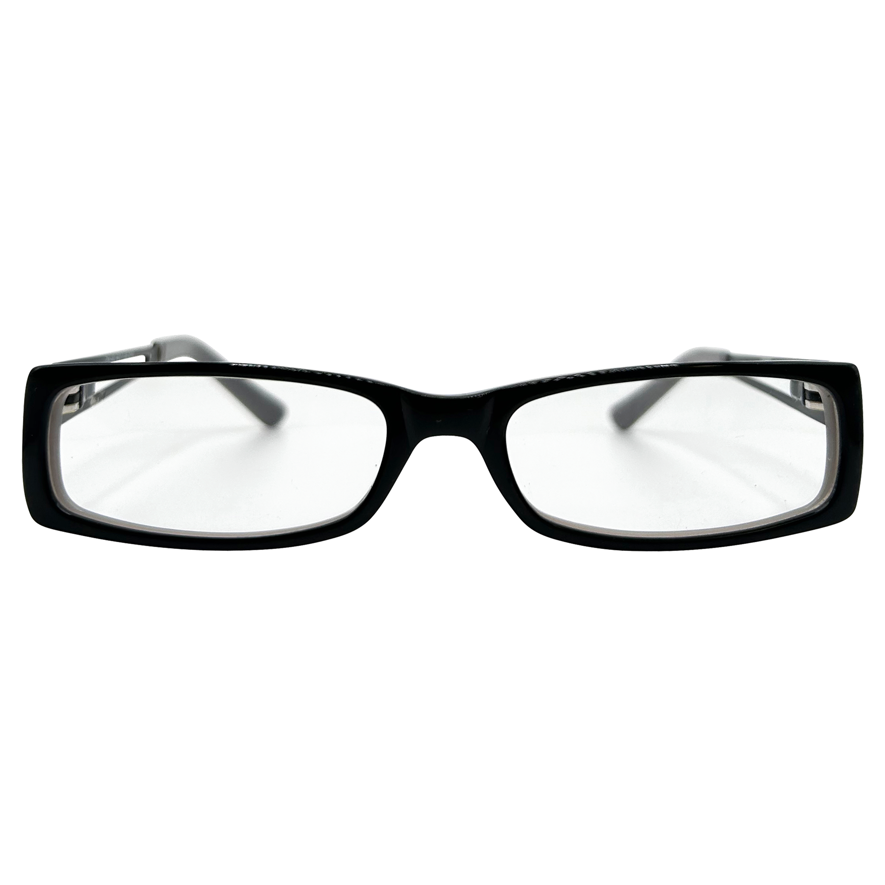 Shop 2 TONE Square 90s Optical Frame Giant Vintage Sunglasses