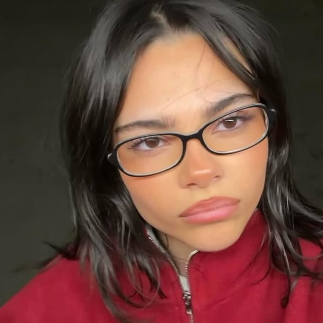 CHERRY POP Small Clear Square Glasses-Giant Vintage Eyewear