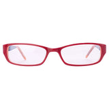SMARTIE Clear Bayonetta-Style GlassesRed-Giant Vintage Eyewear