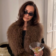 CLEMENTINE 90's Oval Sunglasses-Giant Vintage Eyewear