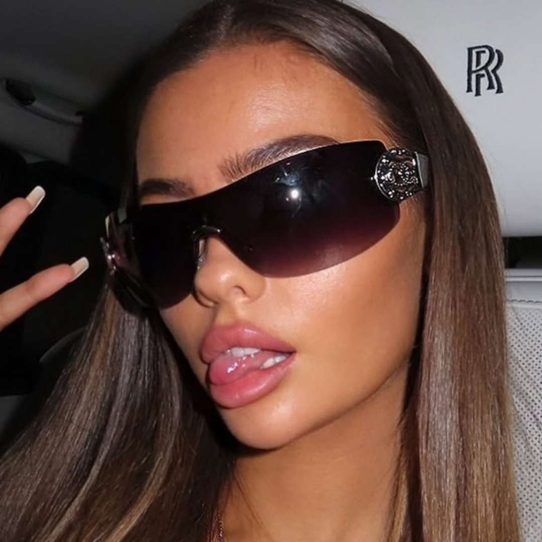 AQUARIUS Shield Sunglasses-Giant Vintage Eyewear