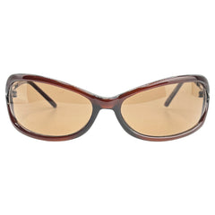 POLLEN Y2K Square SunglassesJelly Brown/Brown-Giant Vintage Eyewear