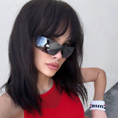 CLUBRAT Super Dark/Black Sports Sunglasses-Giant Vintage Eyewear