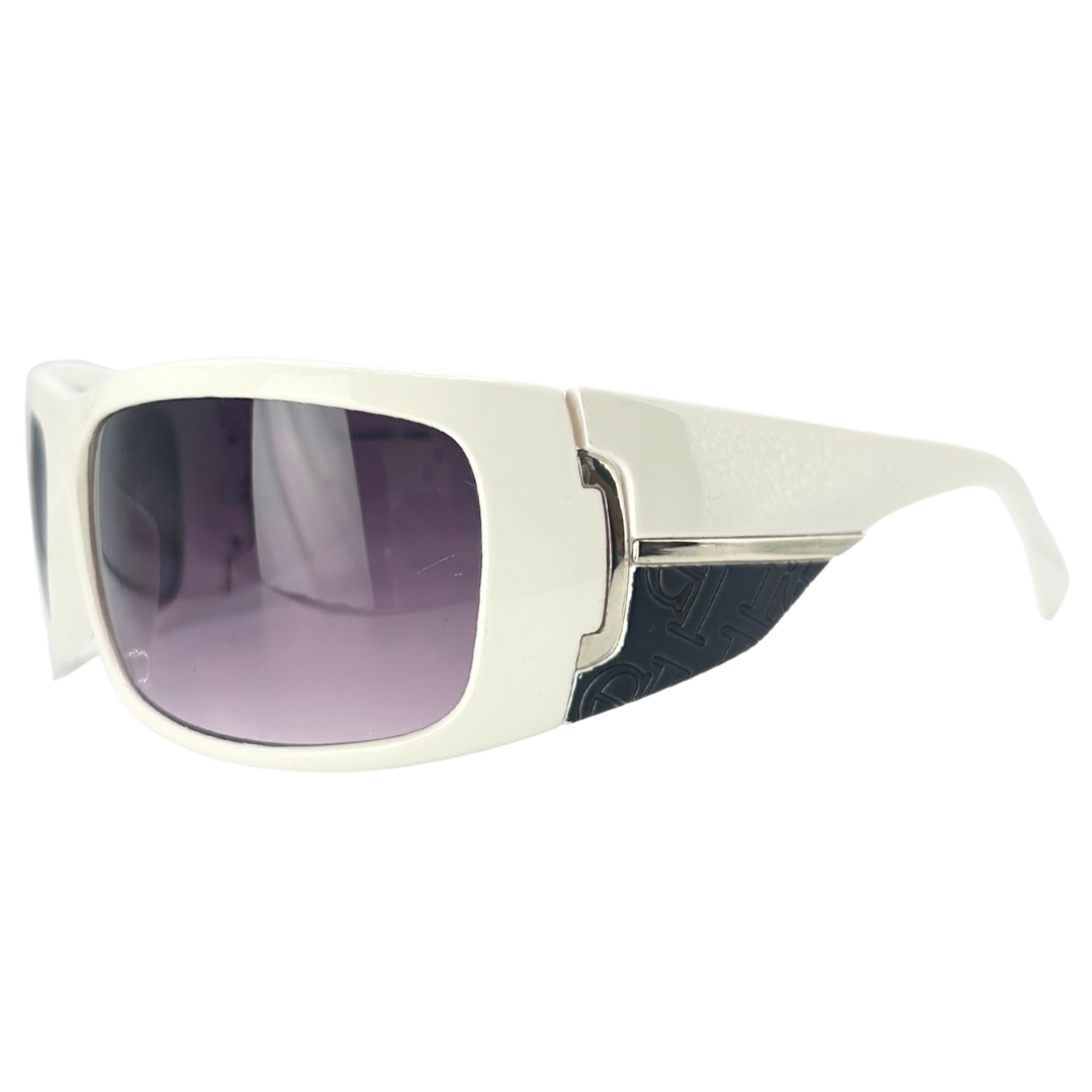 MATCHA Y2K Shield Sunglasses-Giant Vintage Eyewear