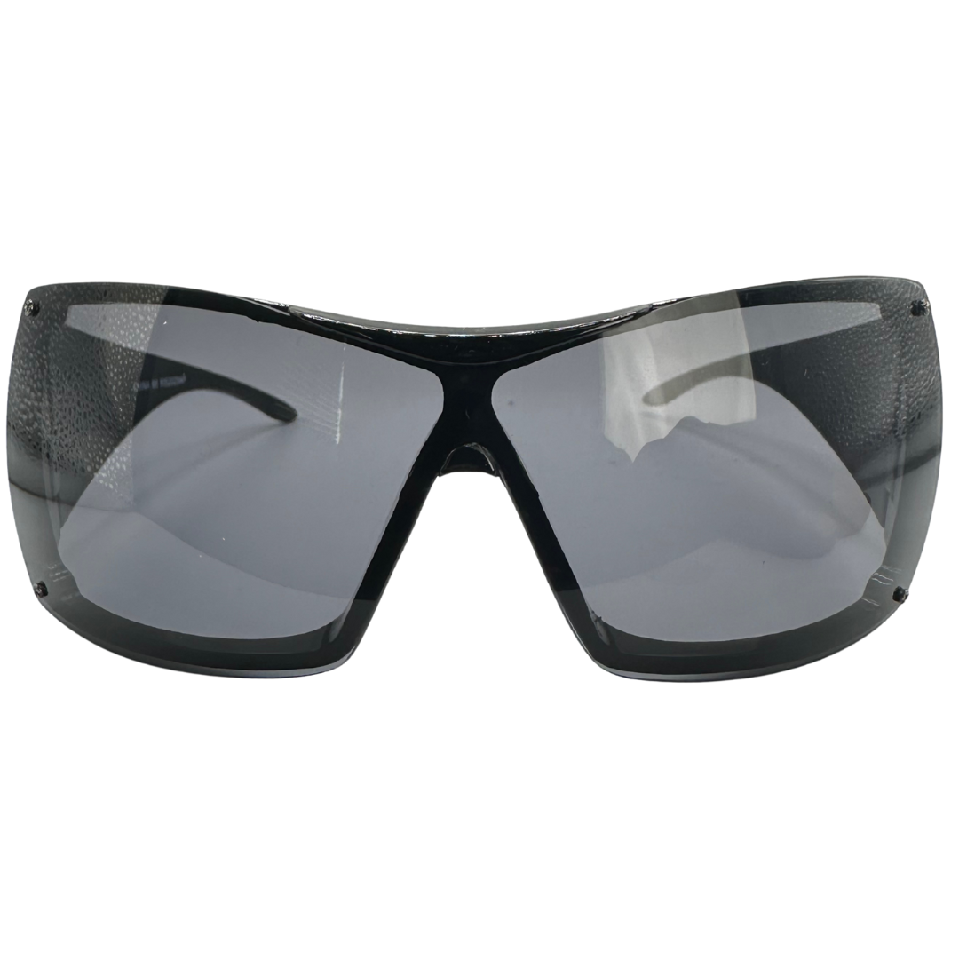 BOMBSHELL Y2K Shield Sunglasses-Giant Vintage Eyewear