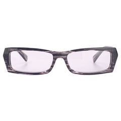 A.I. Clear Bayonetta Office Core GlassesBlack Stripes-Giant Vintage Eyewear
