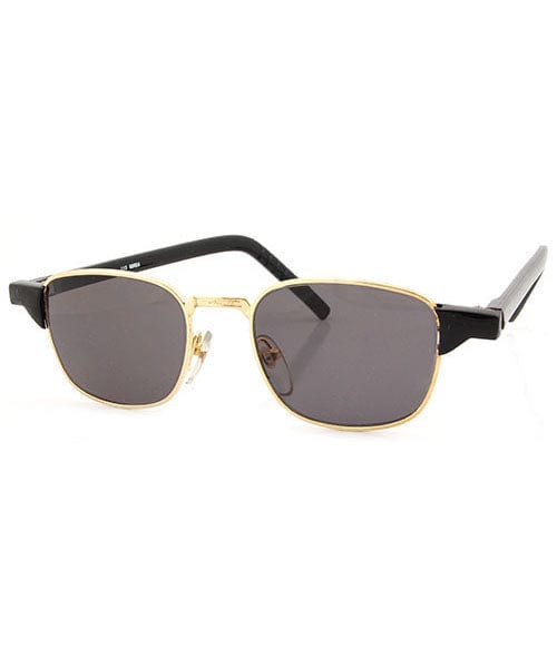 AILERON Black Gold/Super Dark Square Sunglasses