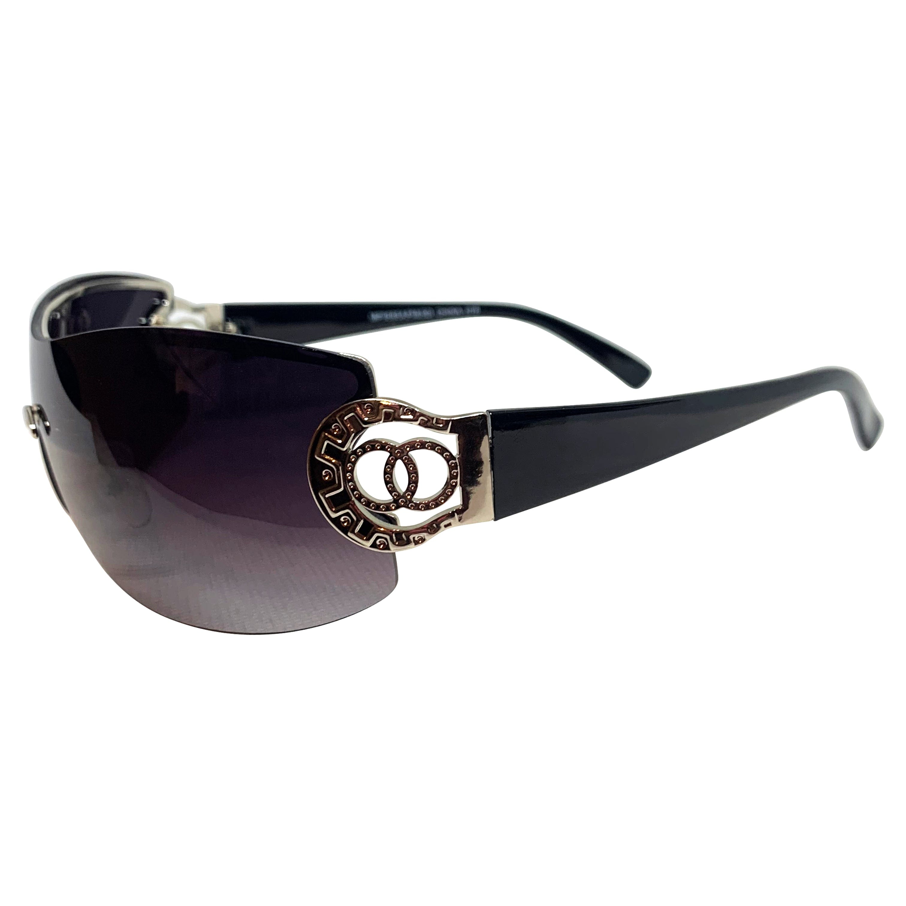 AQUARIUS Shield Sunglasses-Giant Vintage Eyewear