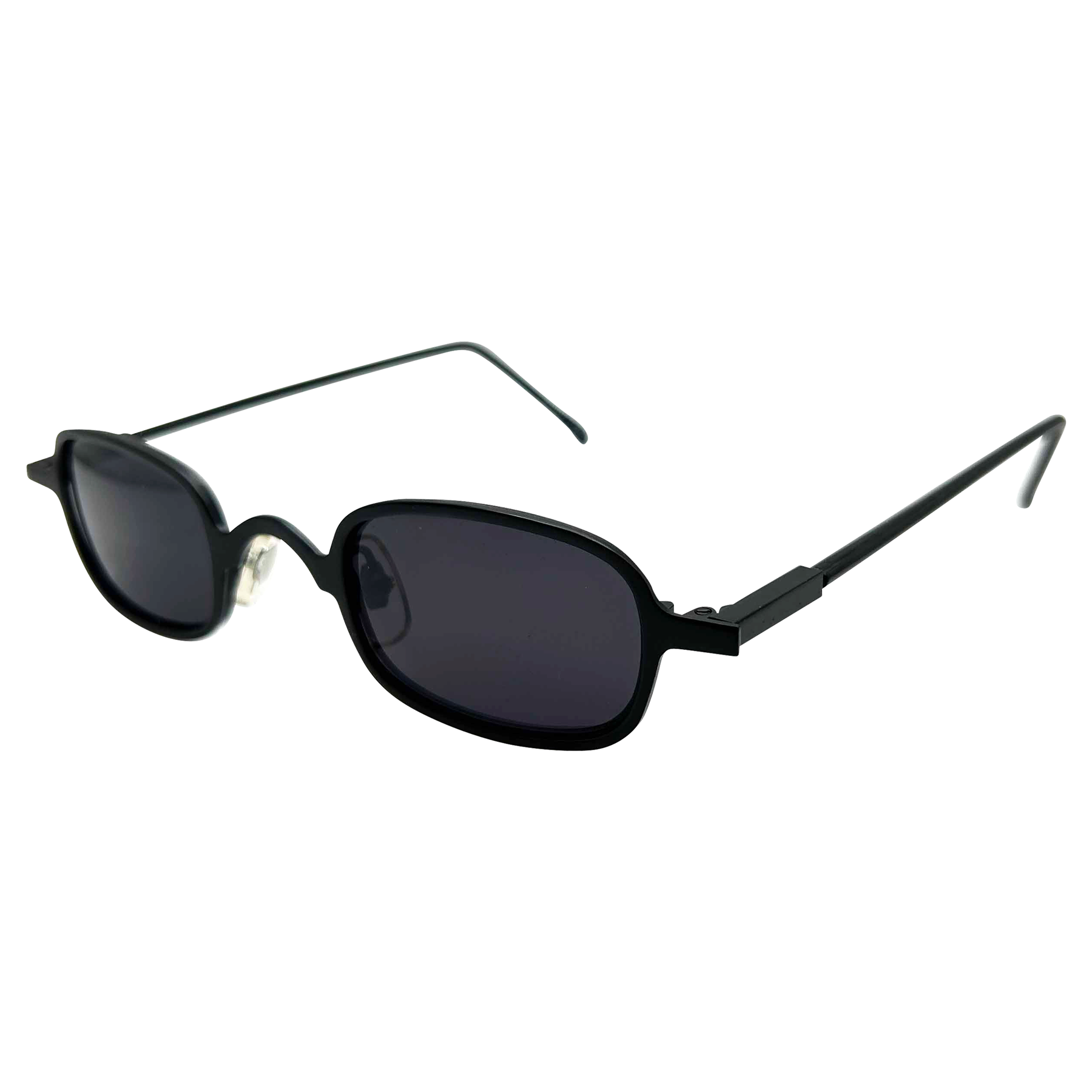 ARROYO Black Square 90s Sunglasses