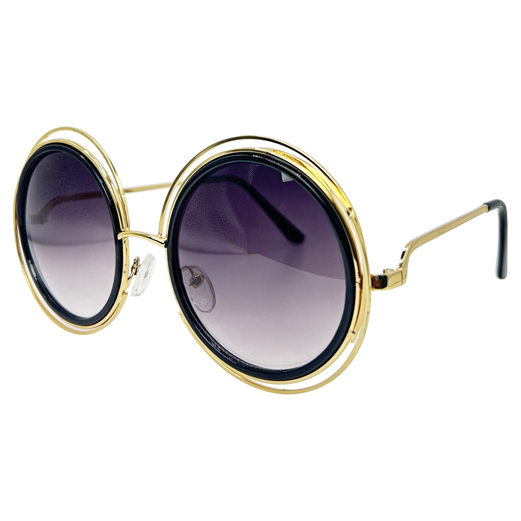 unique oversized sunglasses women with a smoke lens