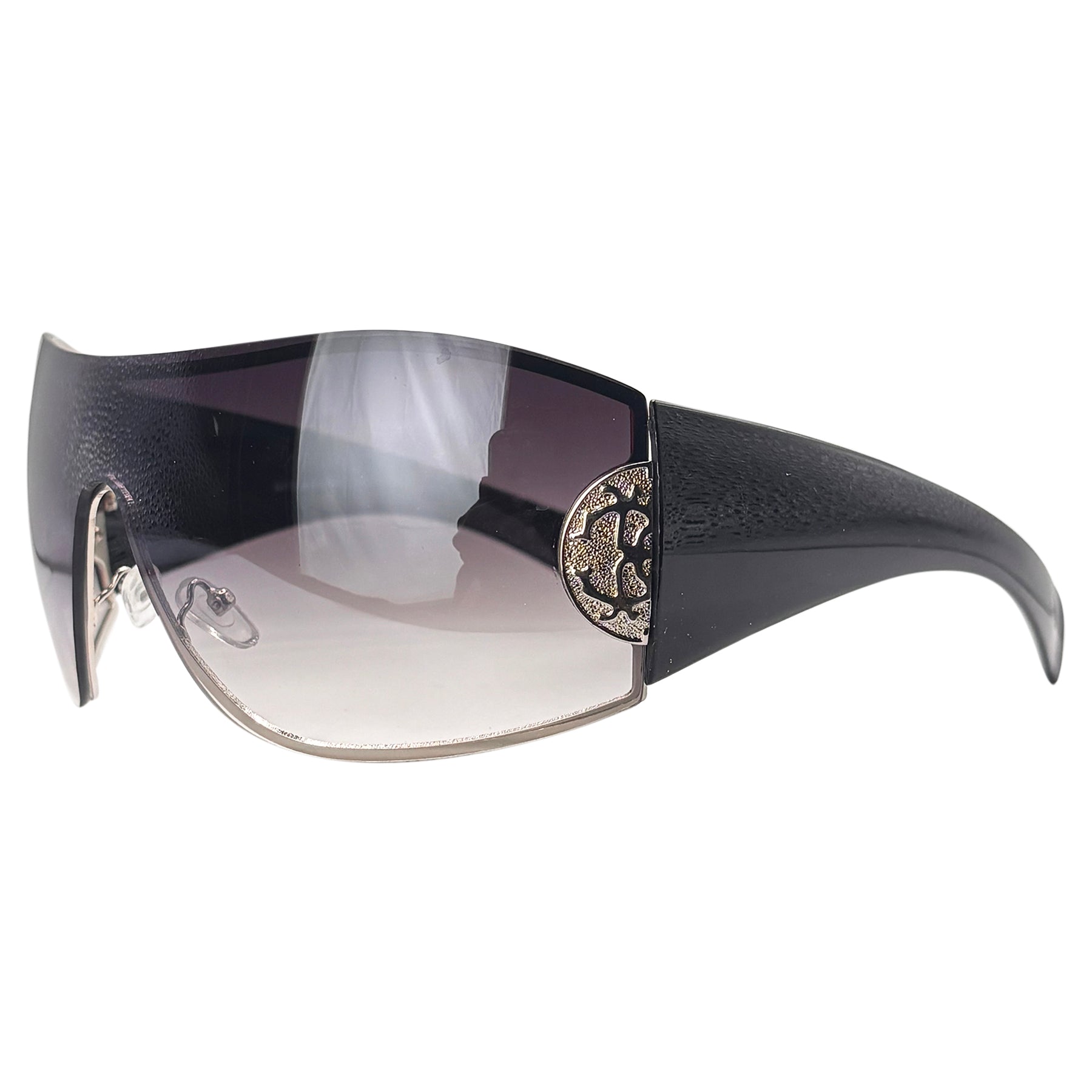 AZTECA Shield Sunglasses-Giant Vintage Eyewear