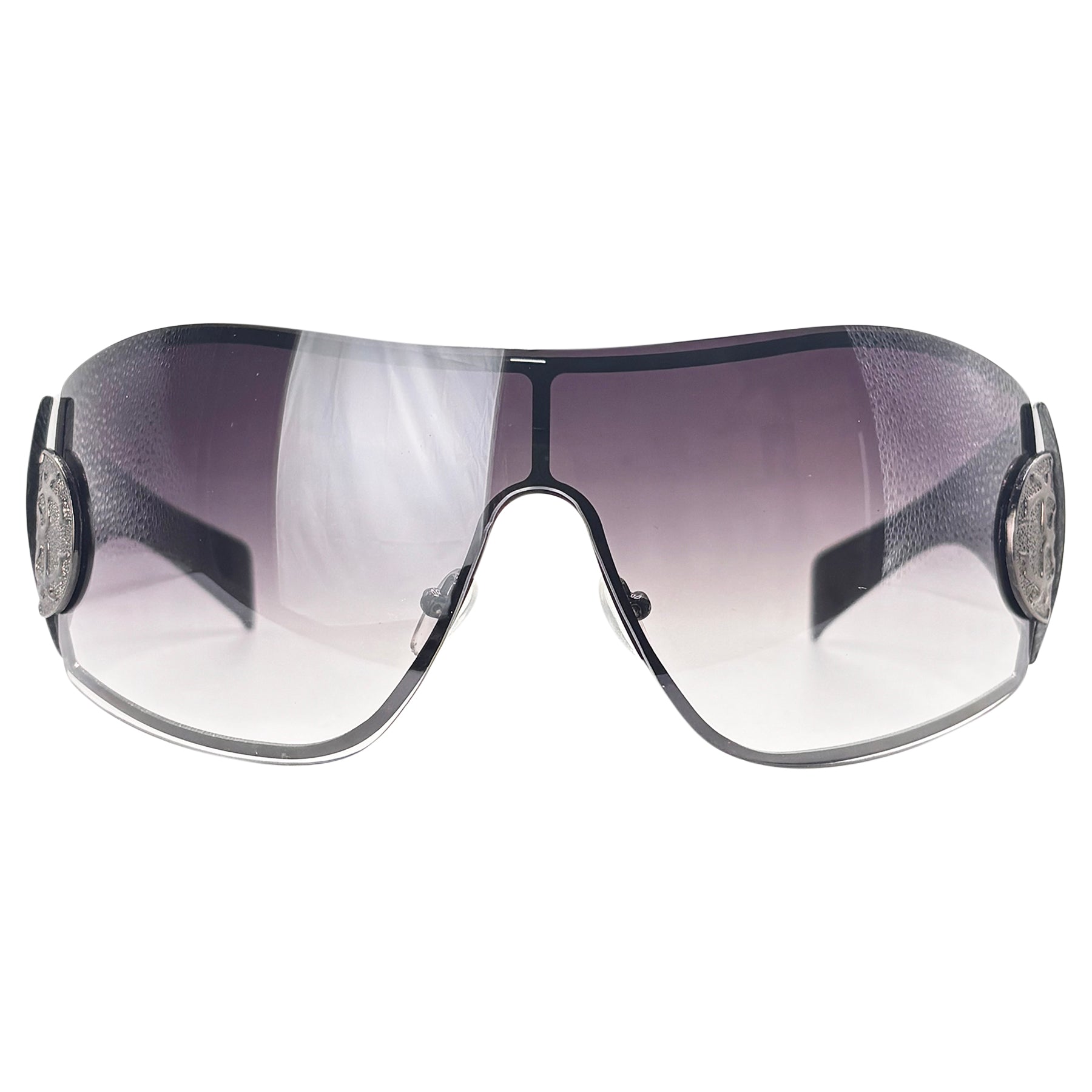 AZTECA Shield Sunglasses-Giant Vintage Eyewear