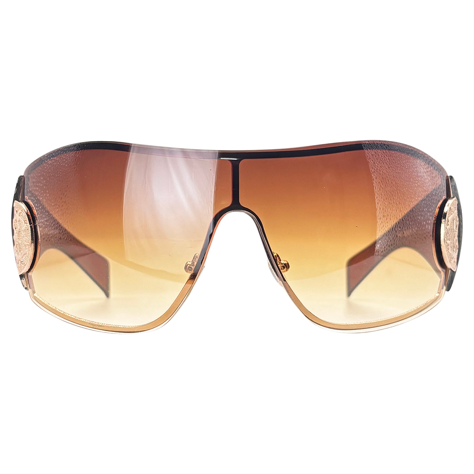 AZTECA Shield Sunglasses-Giant Vintage Eyewear