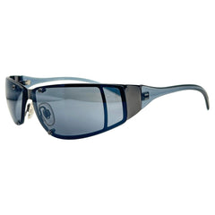 BACK TALK Sports 90s SunglassesGunmetal-Giant Vintage Eyewear