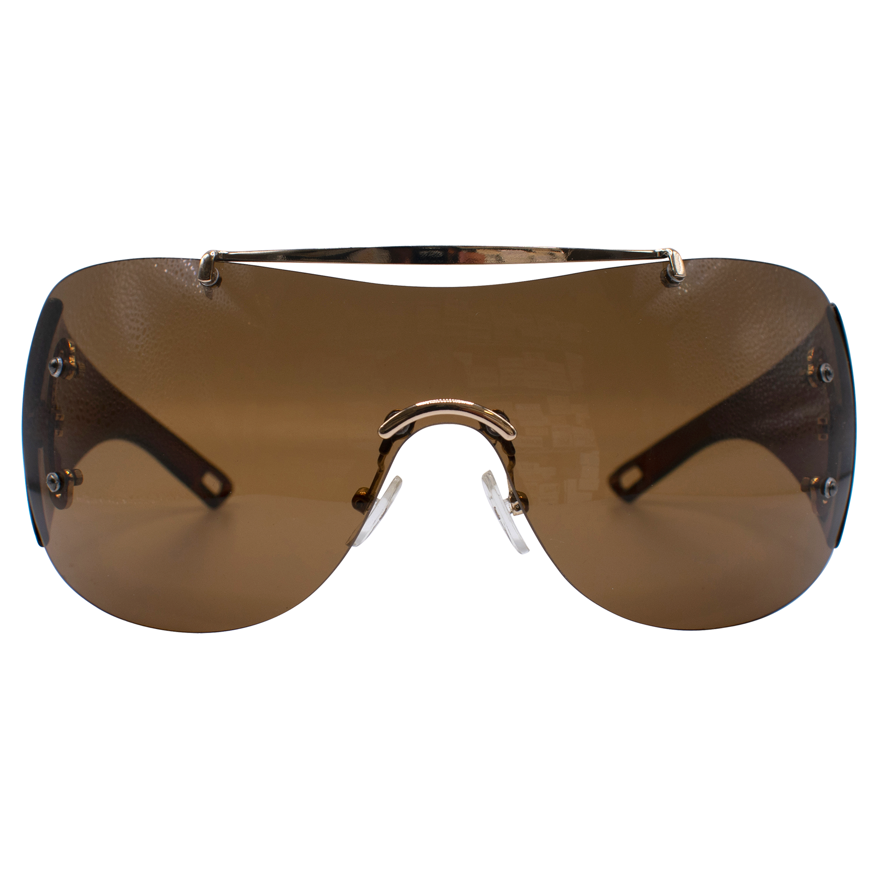 BAYANG Rimless Shield Y2K Sunglasses