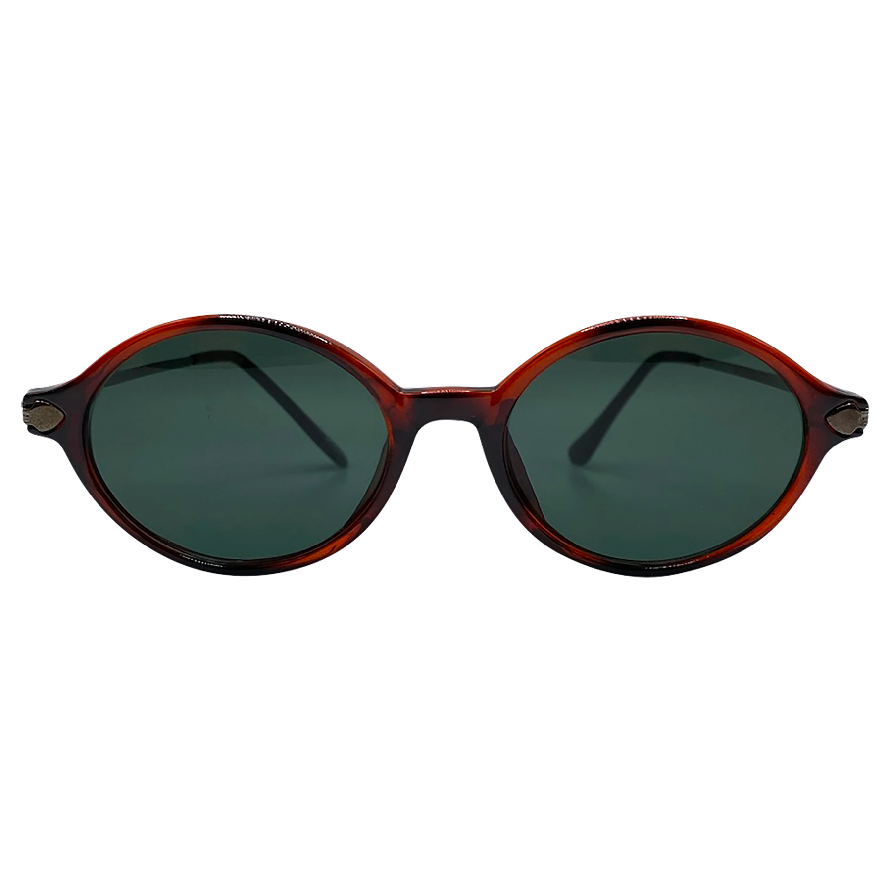 BEAN Tortoise/Gunmetal Oval Sunglasses