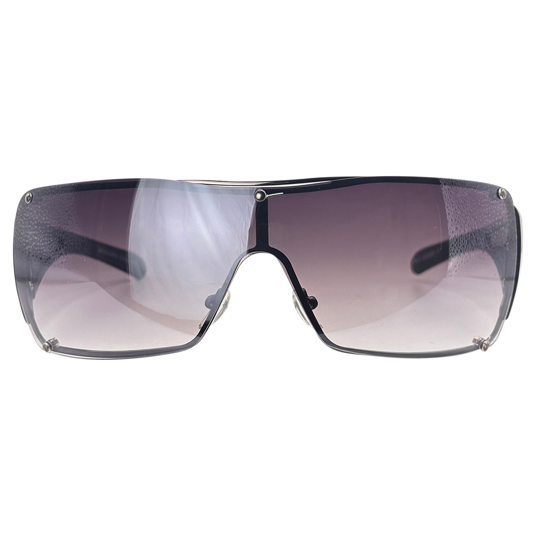 BICOASTAL Shield Sunglasses-Giant Vintage Eyewear