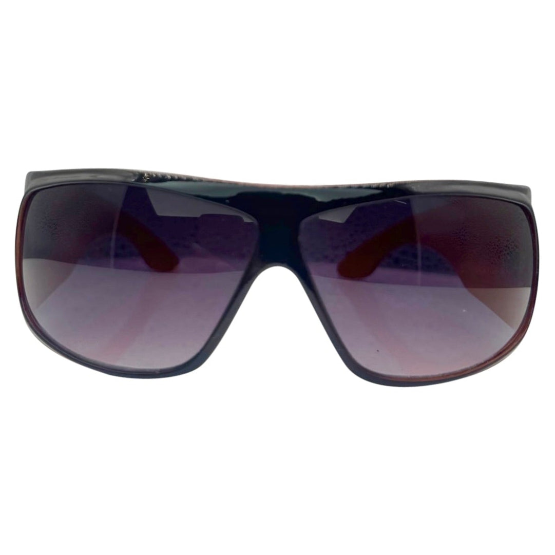 CHASER Shield Sunglasses-Giant Vintage Eyewear Red