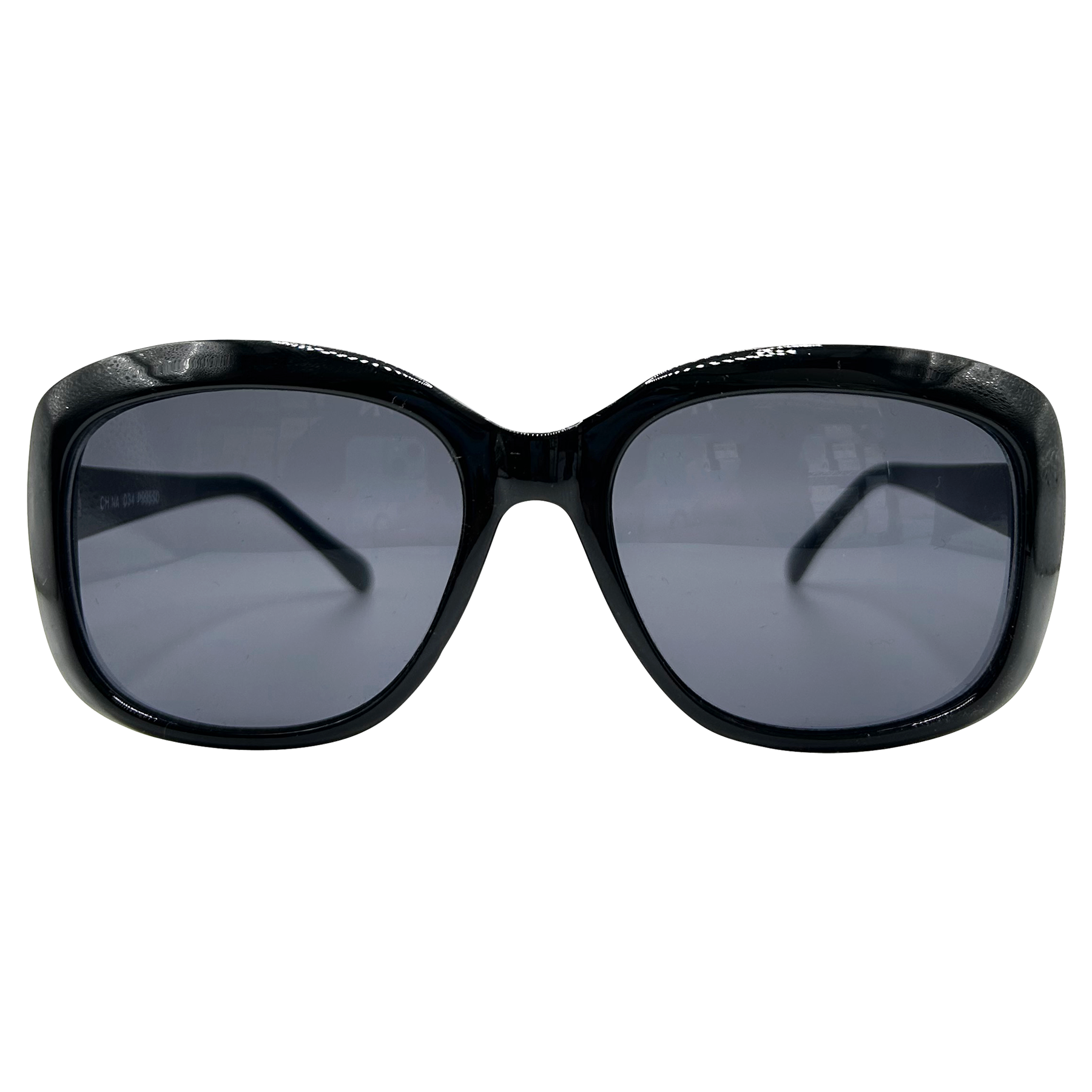 BLAKE Black/Super Dark Square Sunglasses