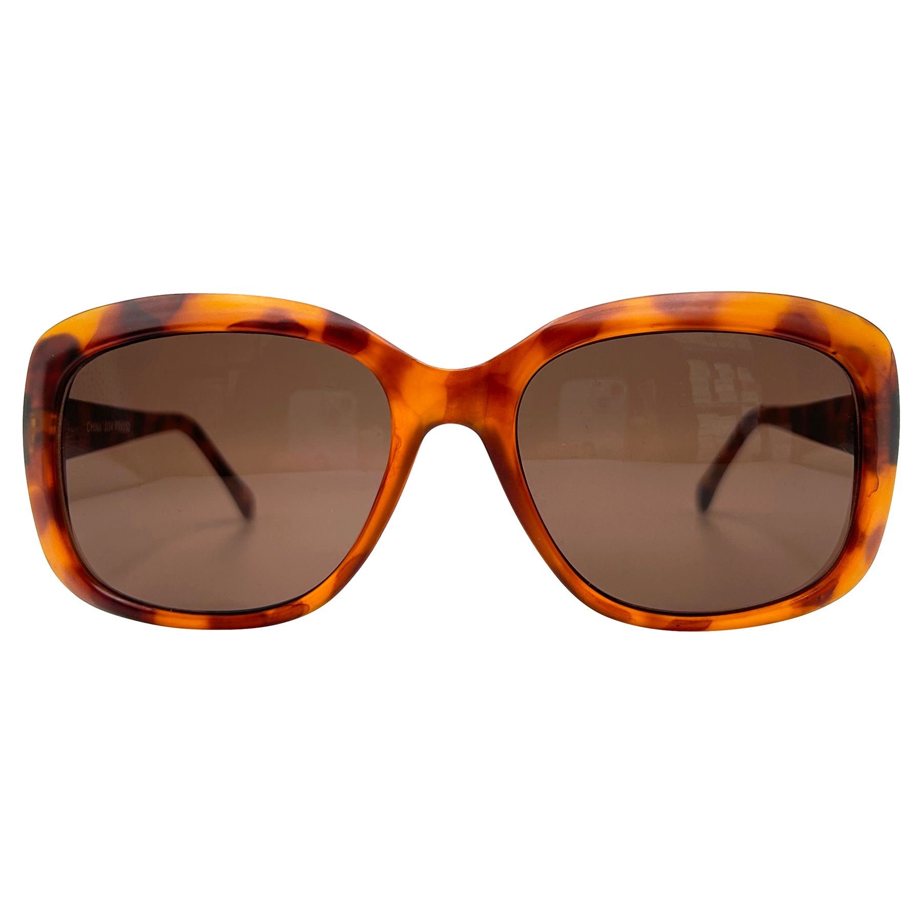 BLAKE Tortoise/Brown Square Sunglasses