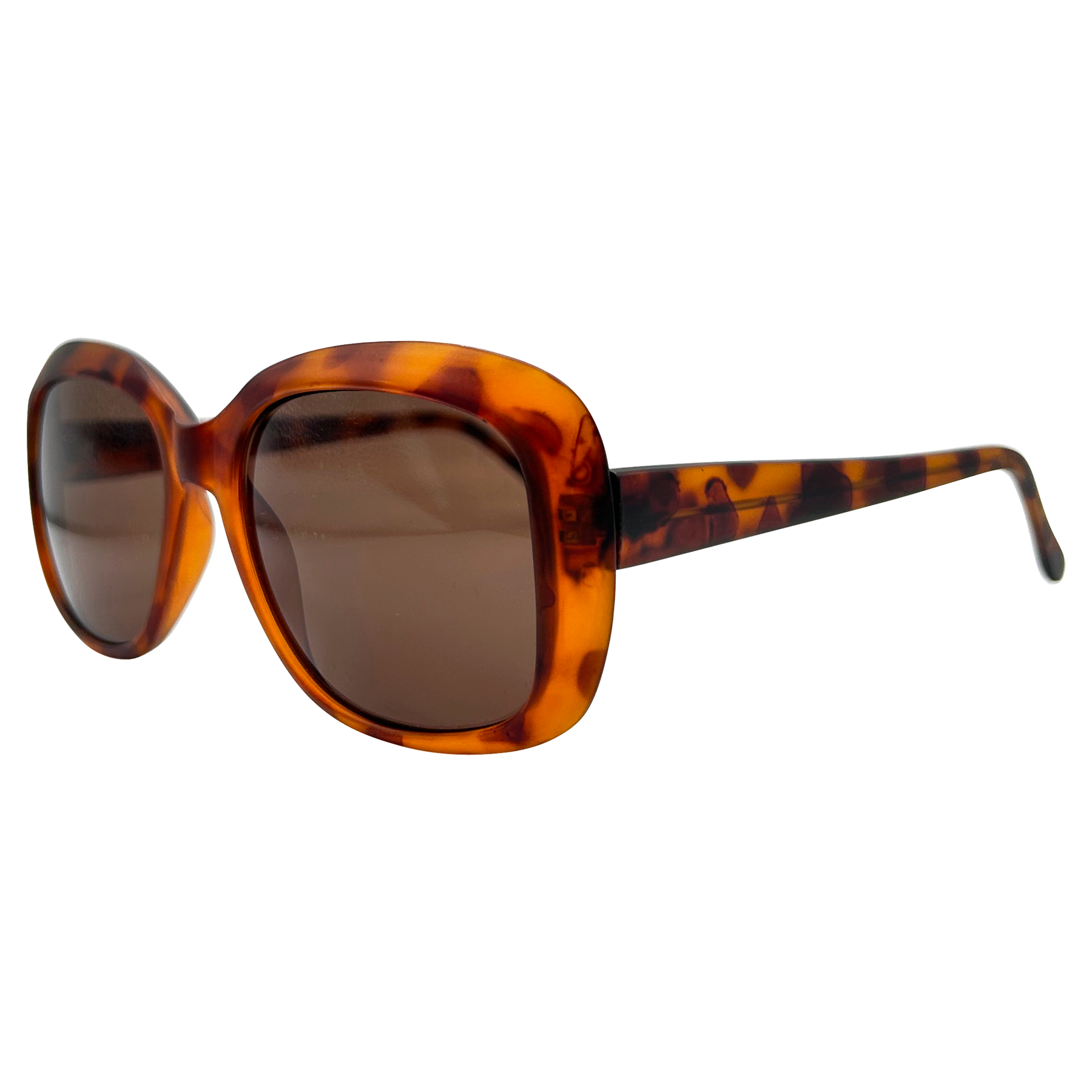 BLAKE Tortoise/Brown Square Sunglasses
