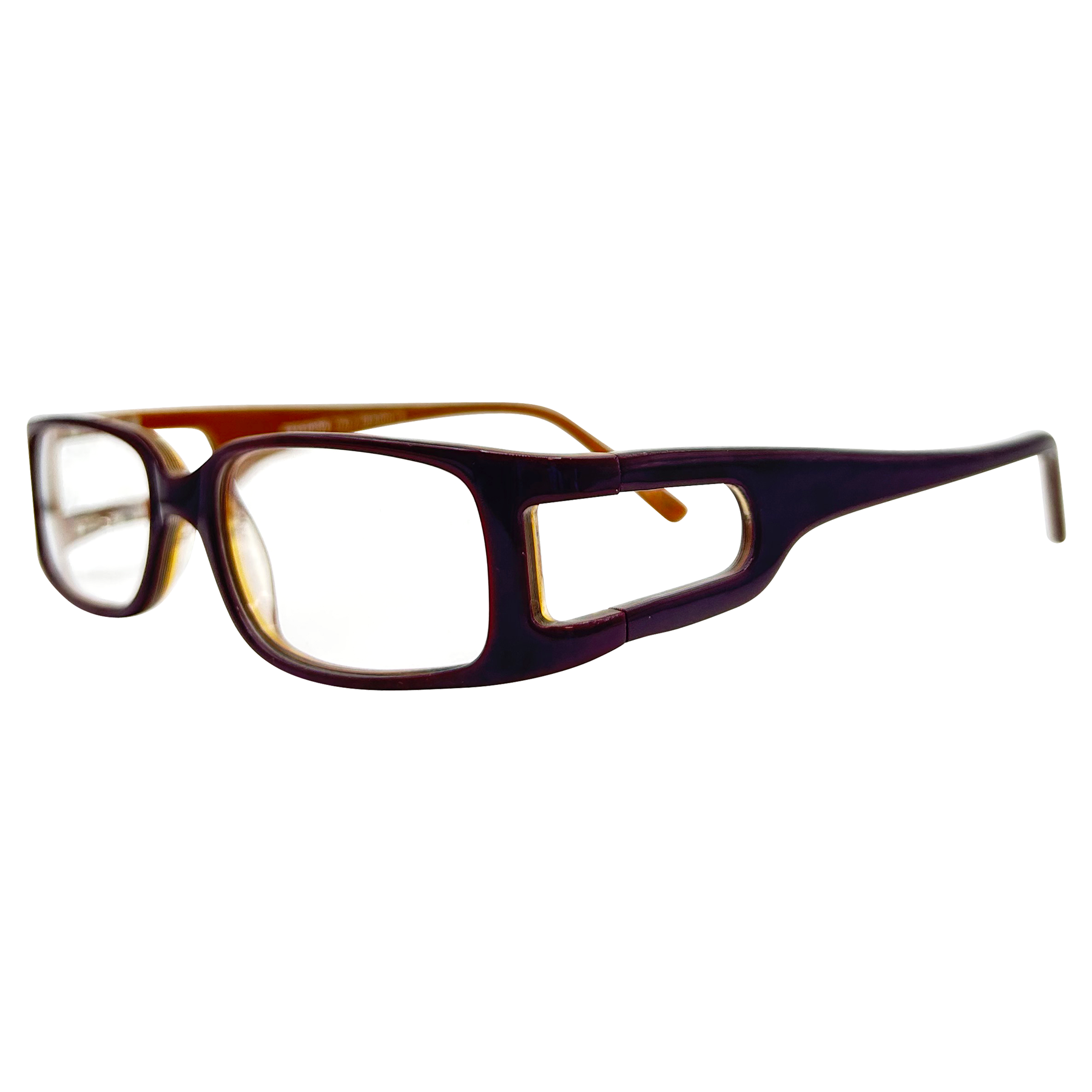 BLOKE Clear Y2K Optical Frame Glasses