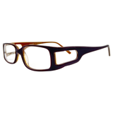 BLOKE Clear Bayonetta-Style Vintage Frame | PremiumBrown/Tan-Giant Vintage Eyewear