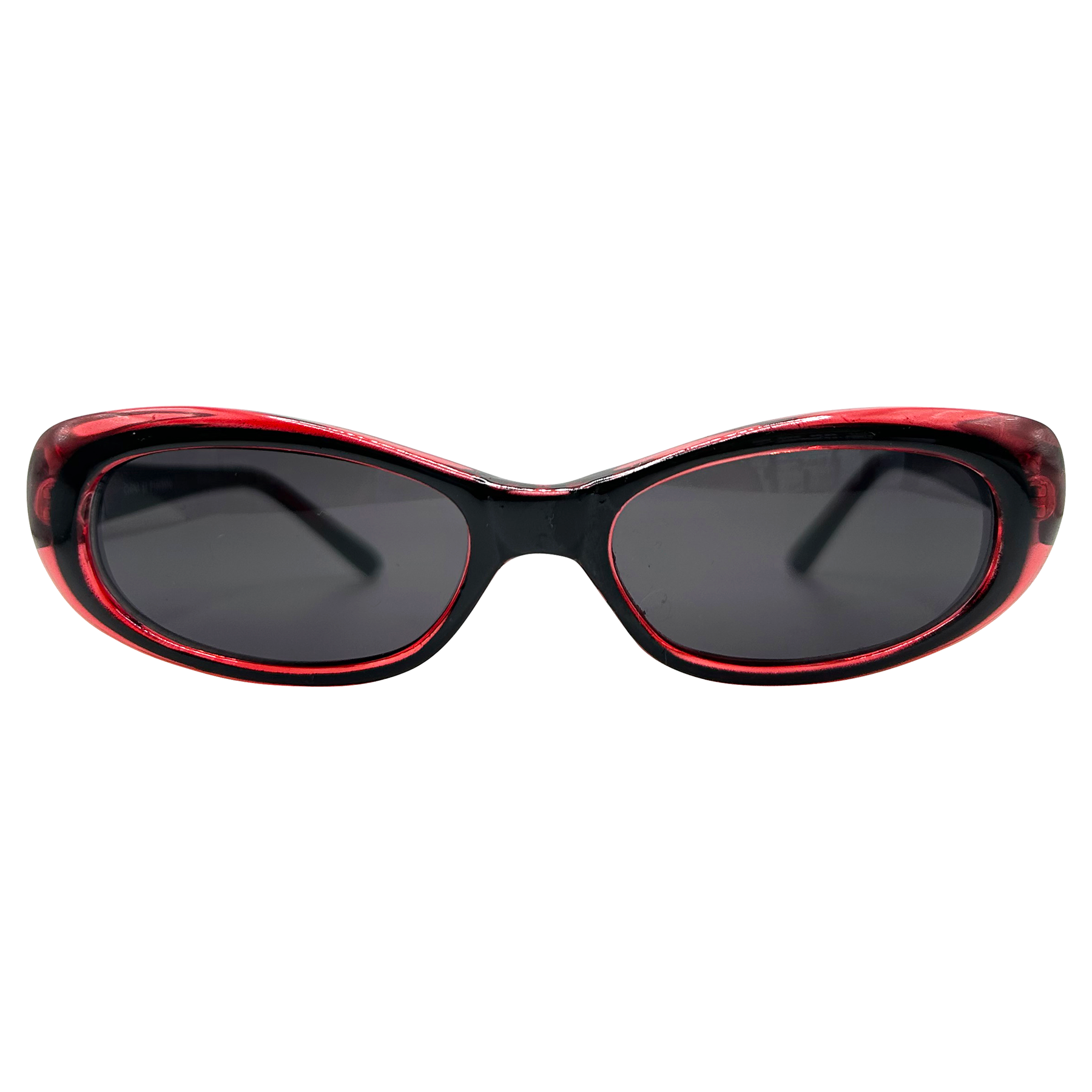 red cat eye sunglasses