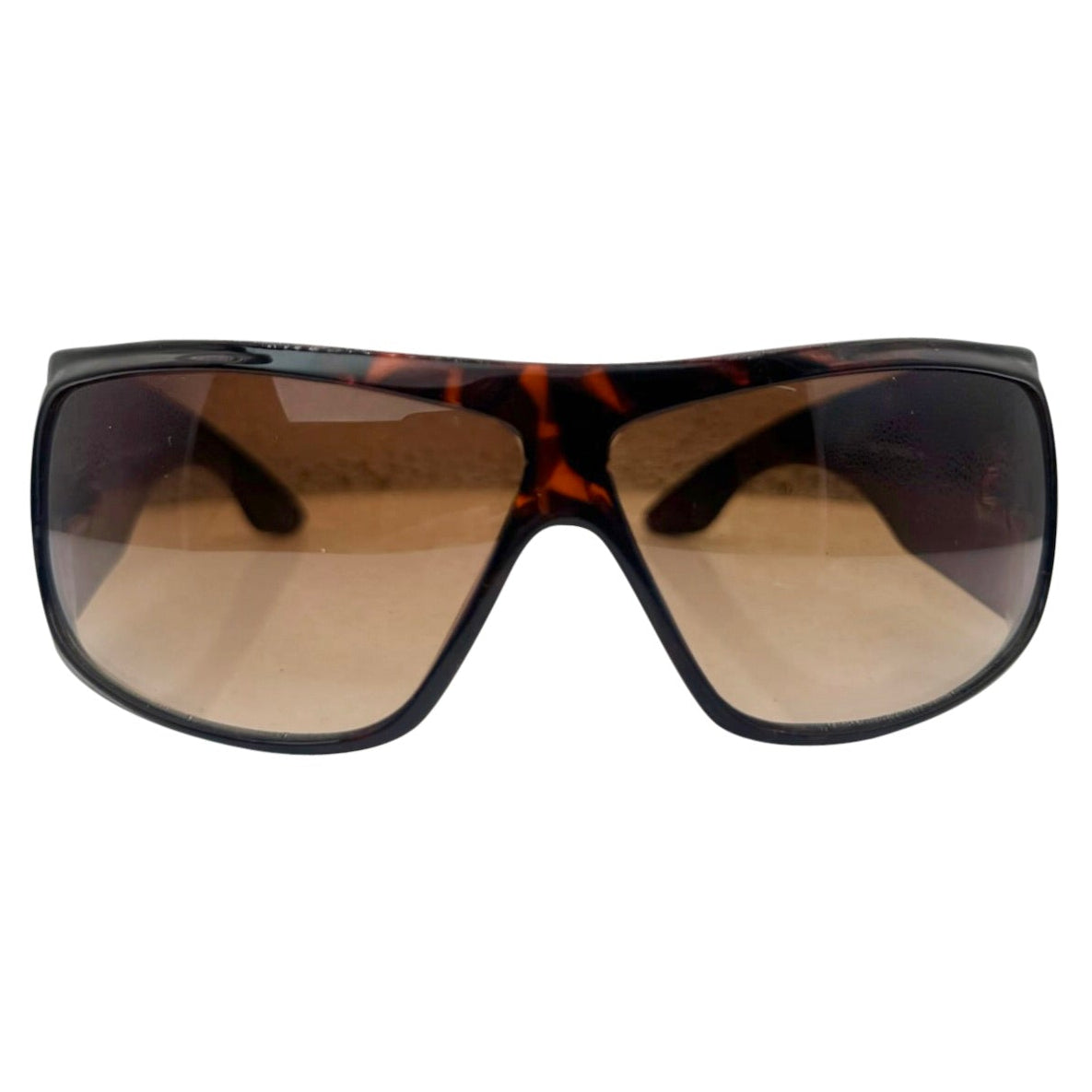 CHASER Shield Sunglasses-Giant Vintage Eyewear tortoise