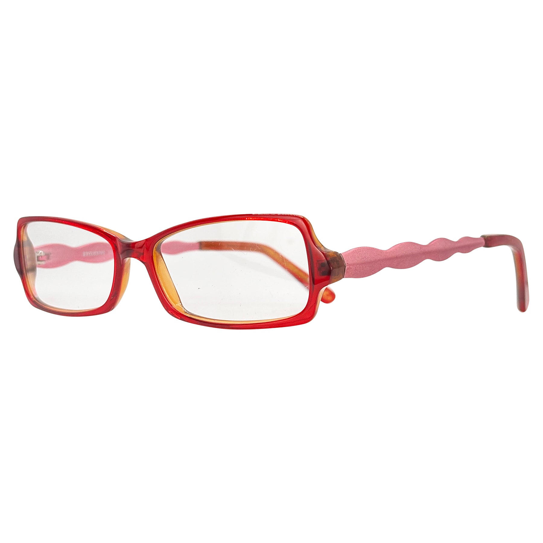 CHERRY KISS Office Siren GlassesRed/Pink-Giant Vintage Eyewear