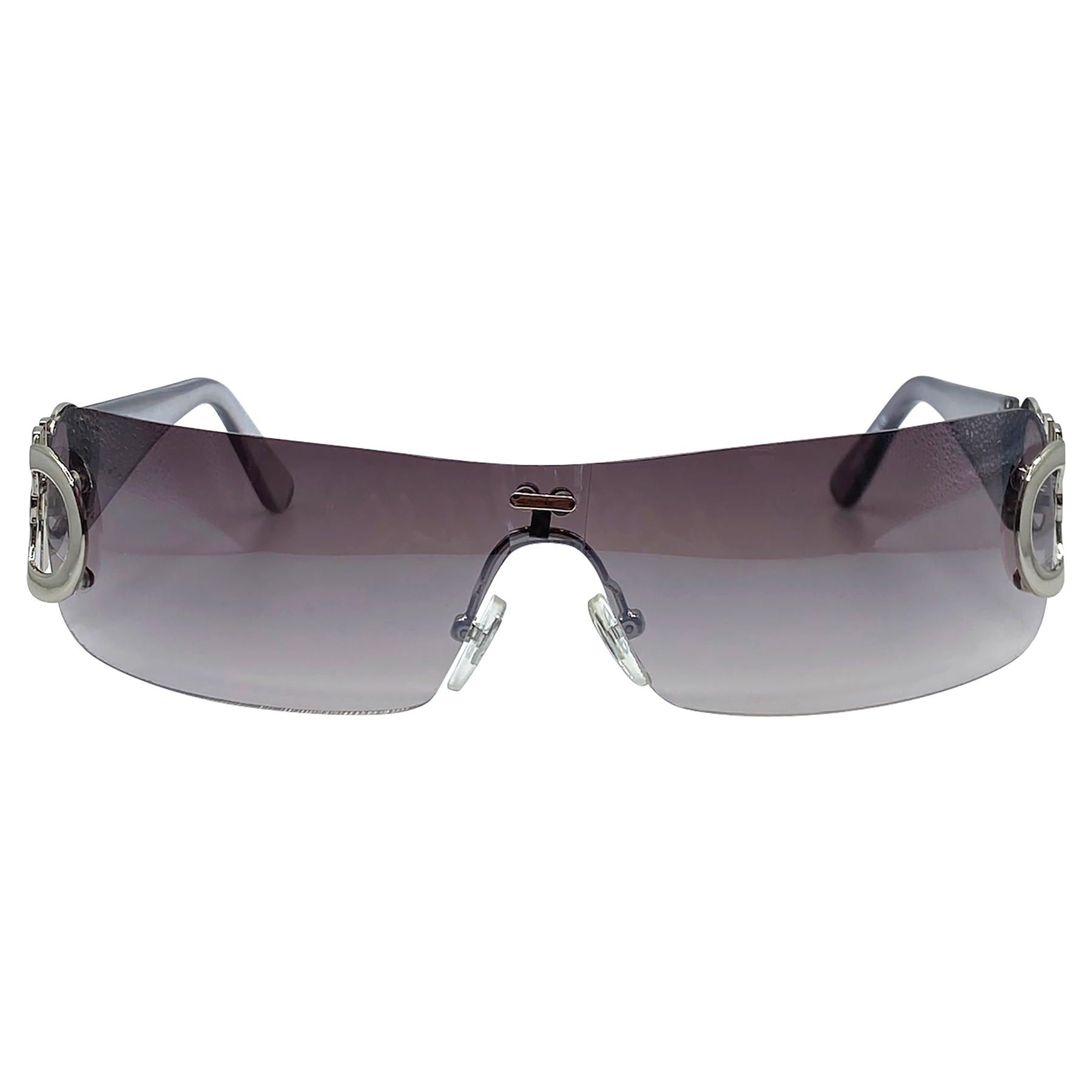 CITRINE Rimless Shield Y2K Sunglasses
