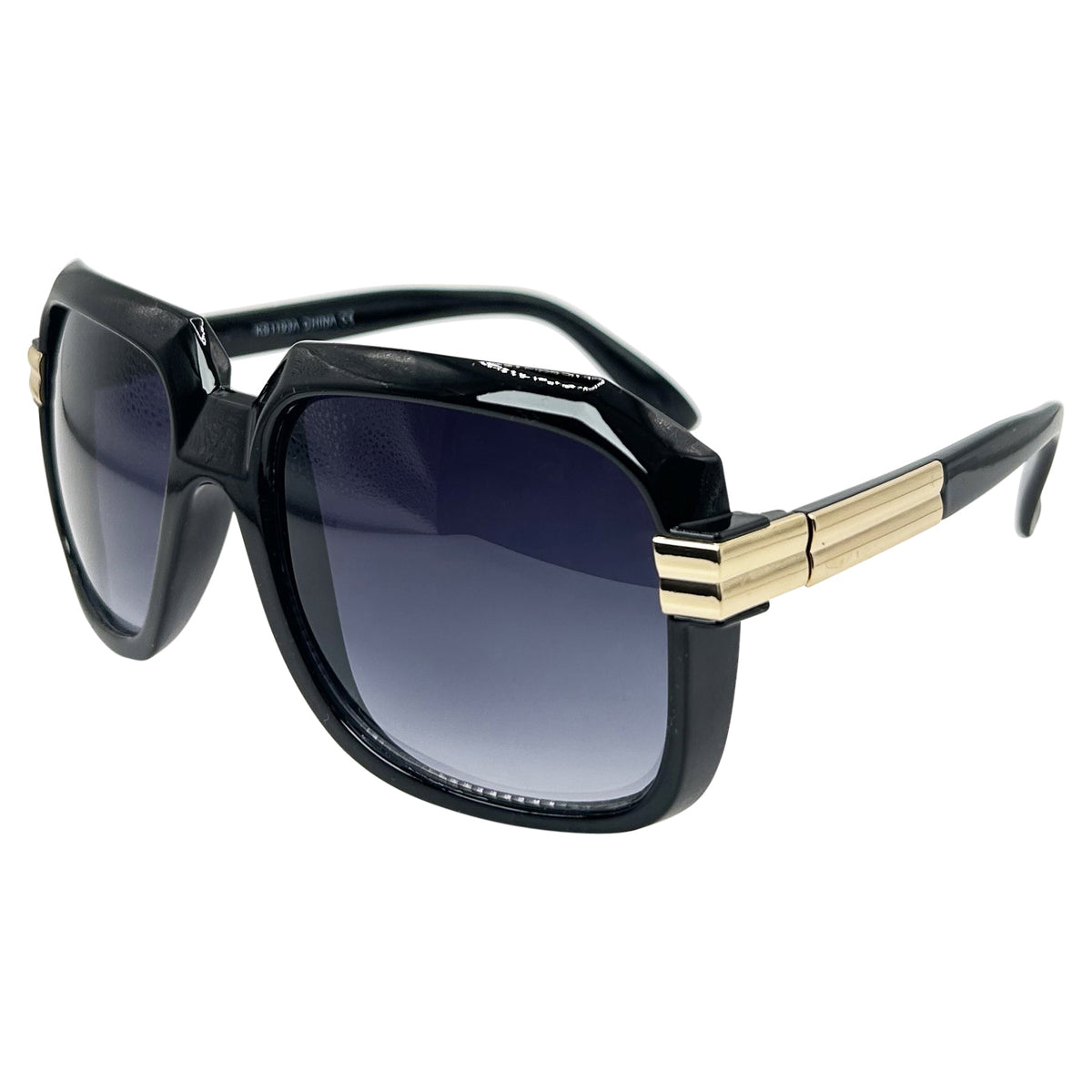 y2k oversized square vintage frames with a smoke lens