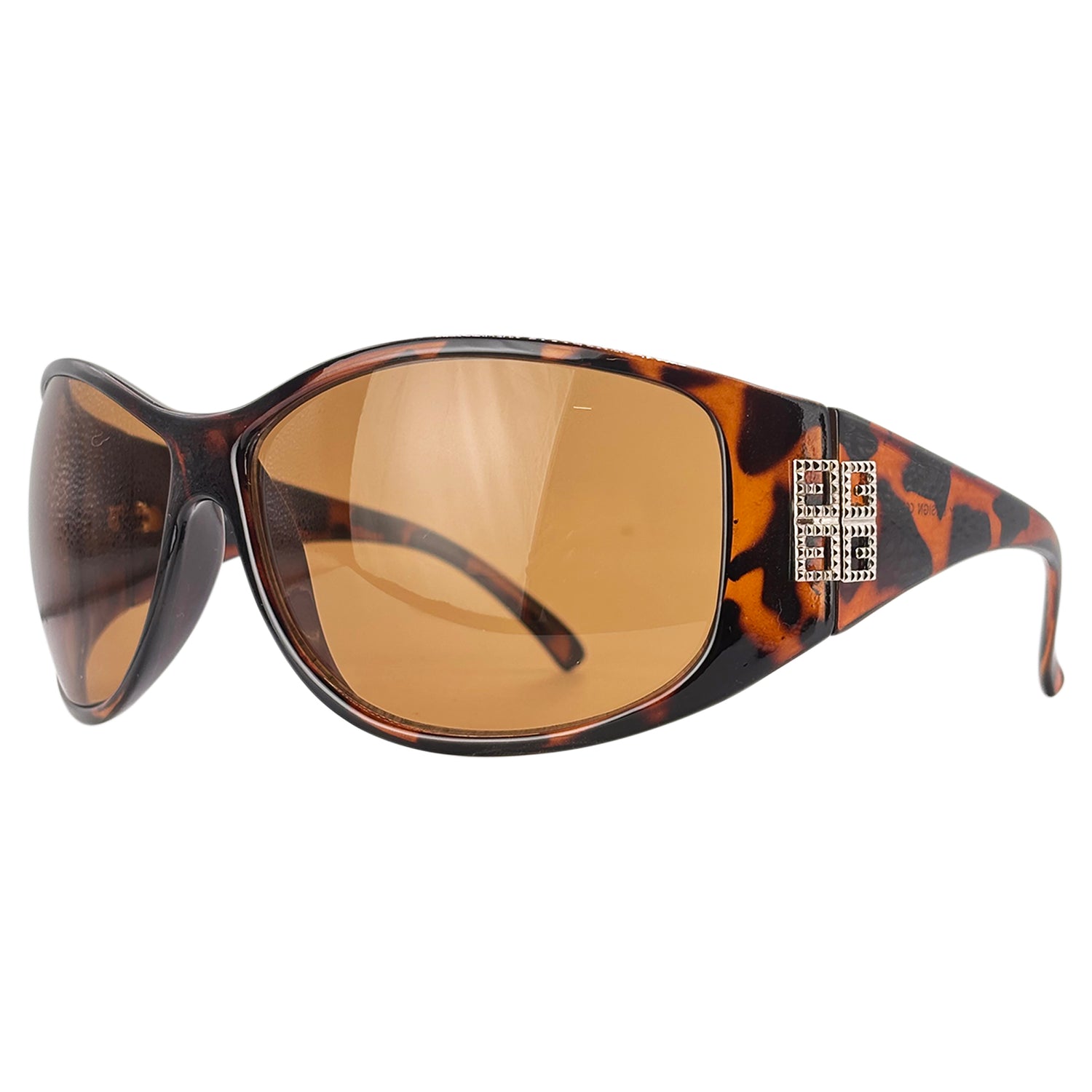 COMMANDTortoise/Silver-Giant Vintage Eyewear