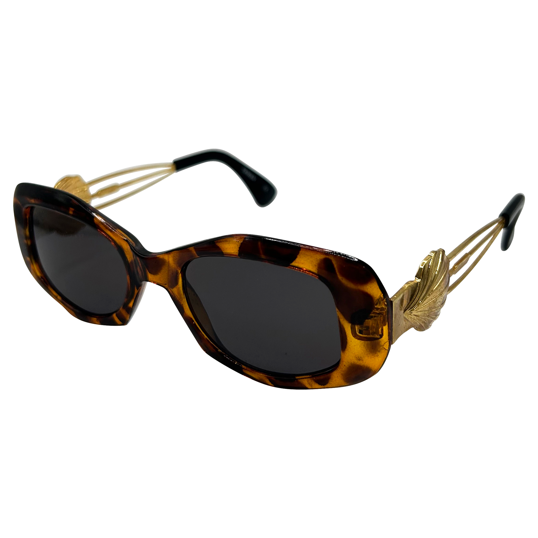 CREAMY Tortoise Square Sunglasses