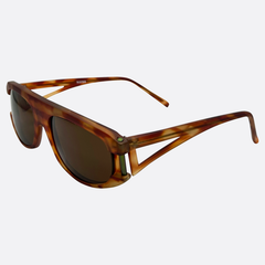 CROSSROAD Uniquely Hip Hop | Luxe VintageMatte Tortoise/Brown-Giant Vintage Eyewear