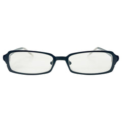 DESIRE Clear Rectangular 90s Bayonetta-Style Glasses | Premium-Giant Vintage Eyewear