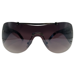 DIET SODA Shield Sunglasses-Giant Vintage Eyewear
