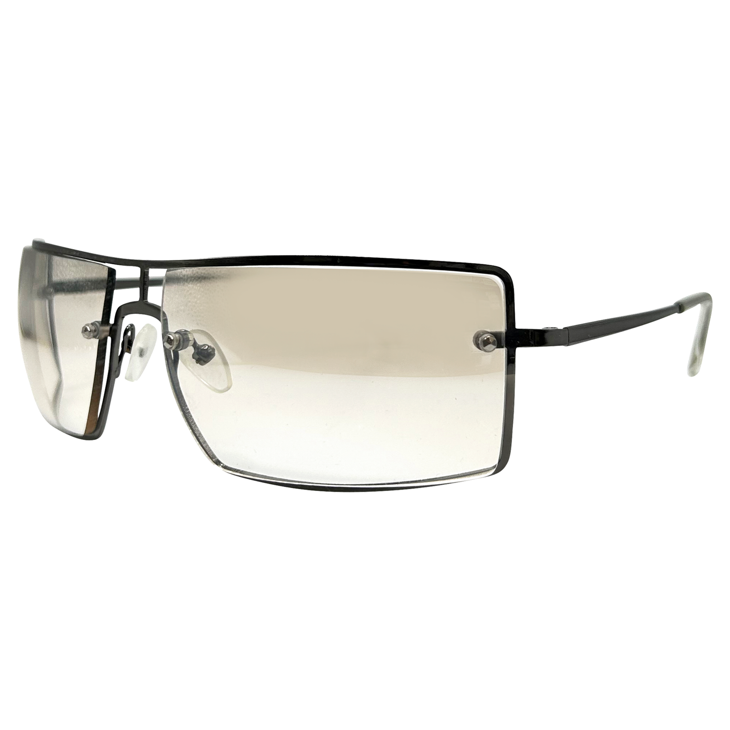 DISKO Y2K SunglassesGunmetal/Flash-Giant Vintage Eyewear