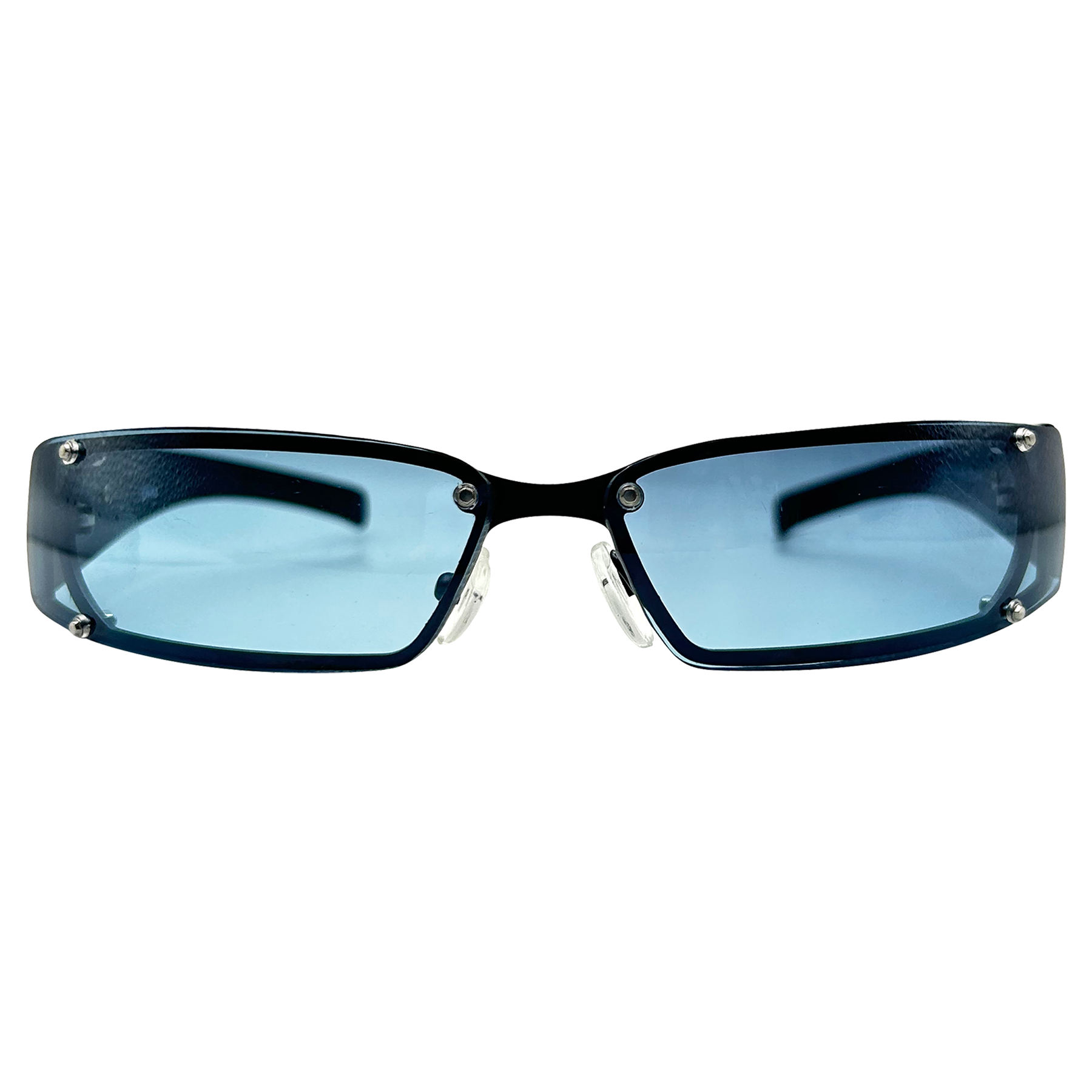 small blue sunglasses
