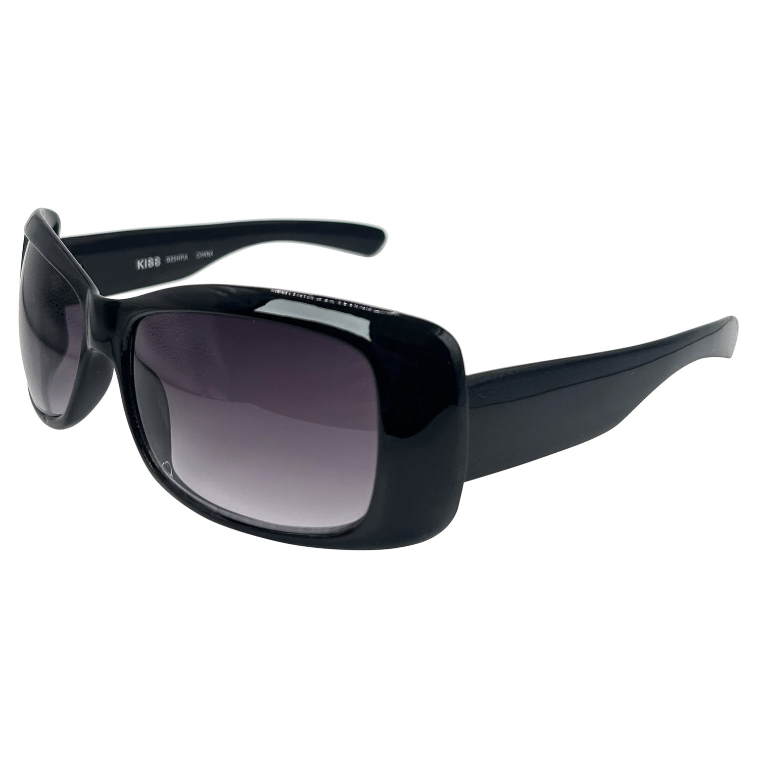 unisex and mens square sunglasses with a 90s wraparound style