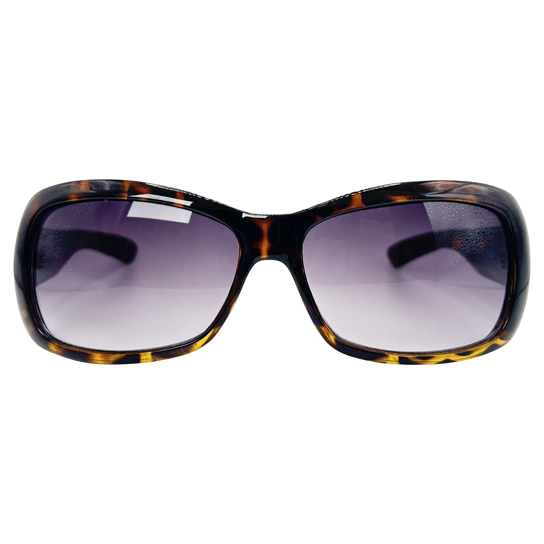 tortoise sunglasses with a soke lens and 90s style frame