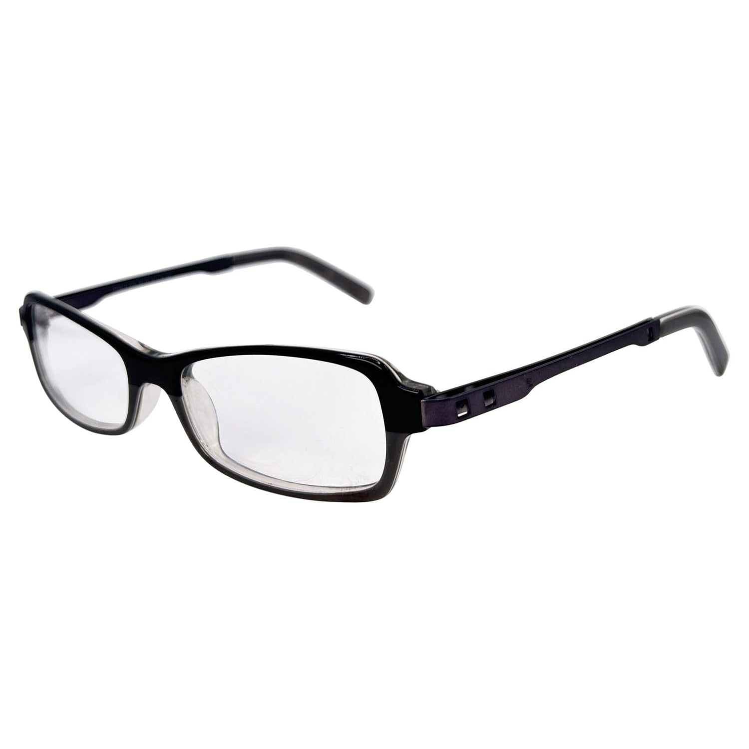 90s retro black and gray square style frames 