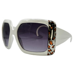 DUHHH Square Oversized Boho Sunglasses-Giant Vintage Eyewear