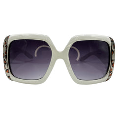 DUHHH Square Oversized Boho Sunglasses-Giant Vintage Eyewear