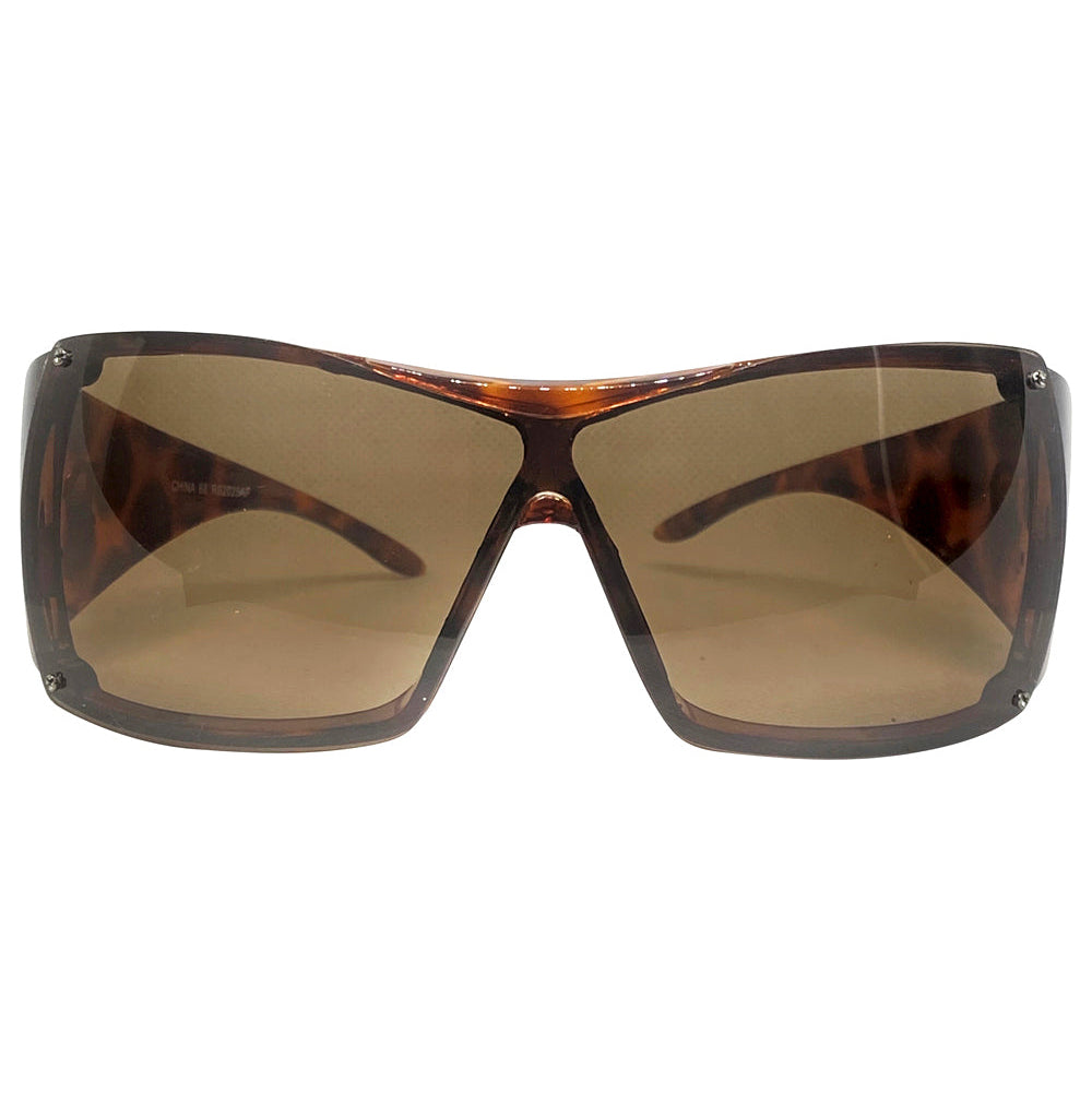 BOMBSHELL Y2K Shield Sunglasses | Giant Vintage Eyewear