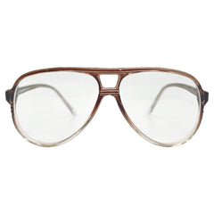 ESQUIRE Clear Aviator GlassesDusk-Giant Vintage Eyewear