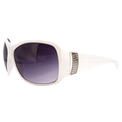 EXPENSIVE TASTE Oversized Shield Sunglasses-Giant Vintage Eyewear