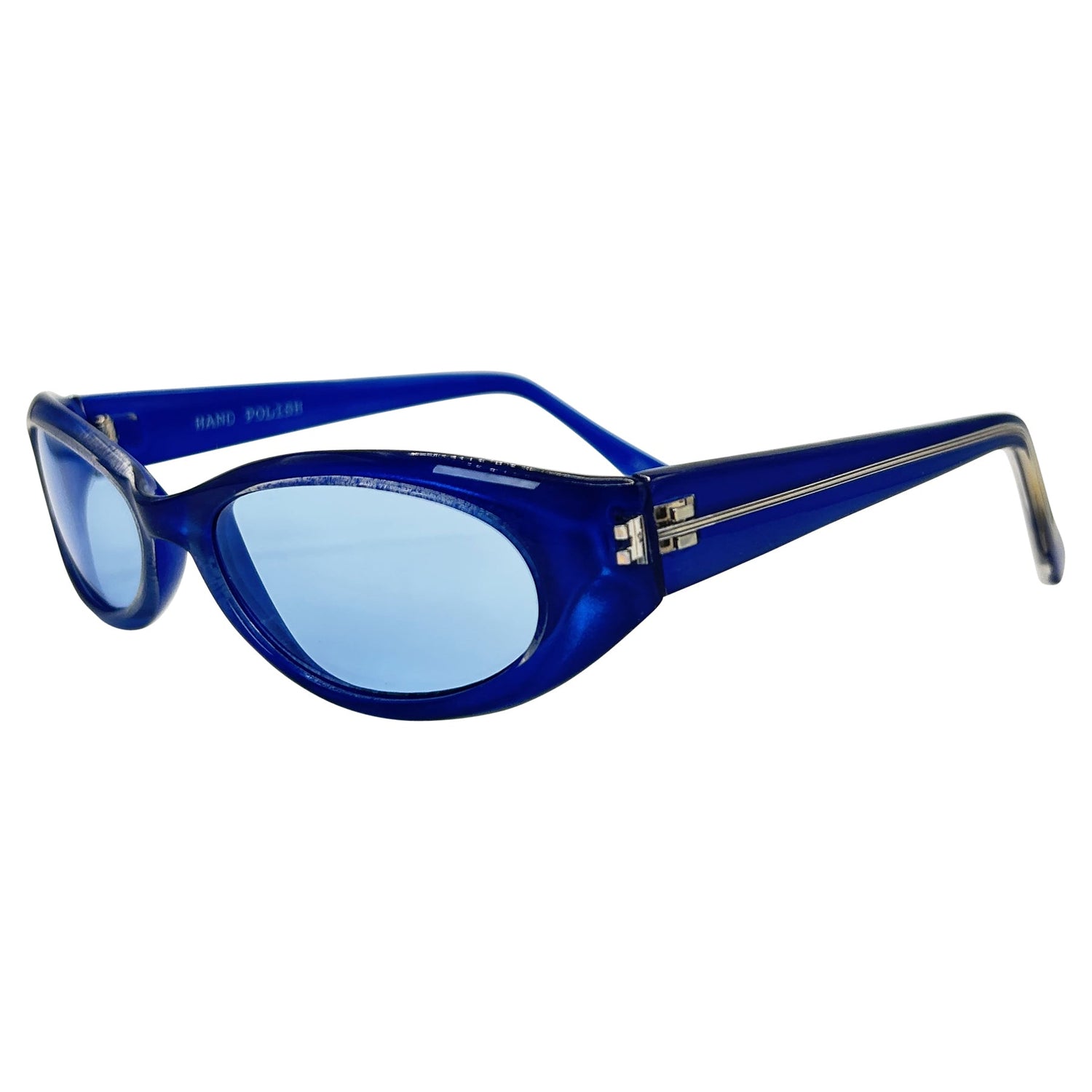small 90s style round sunglasses 