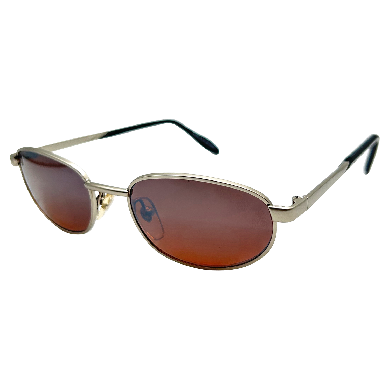 FAST LANE 90s Sunglasses | Blue-Blocker | Day DrivingSilver-Giant Vintage Eyewear